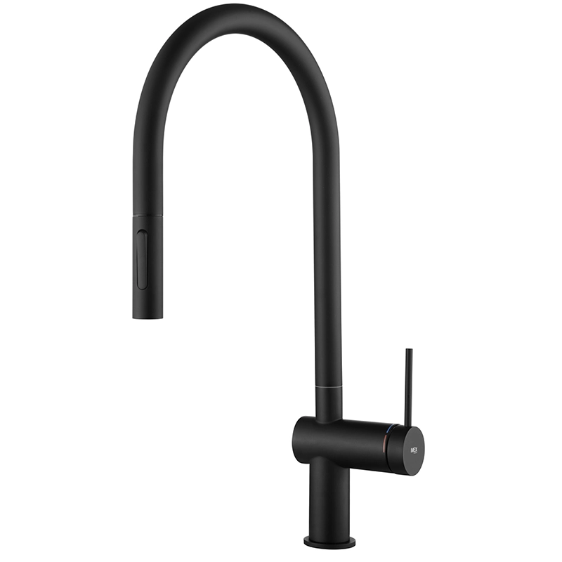 Grifo de Cocina Berna Negro Black Imex