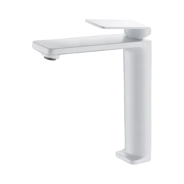 Grifo de lavabo alto Fiyi Imex Blanco