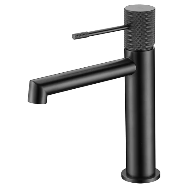 Grifo de lavabo Line Negro Imex