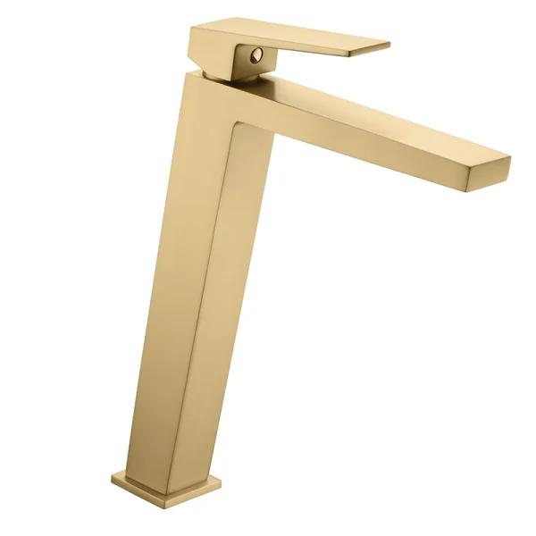 Grifo de lavabo alto Art Oro