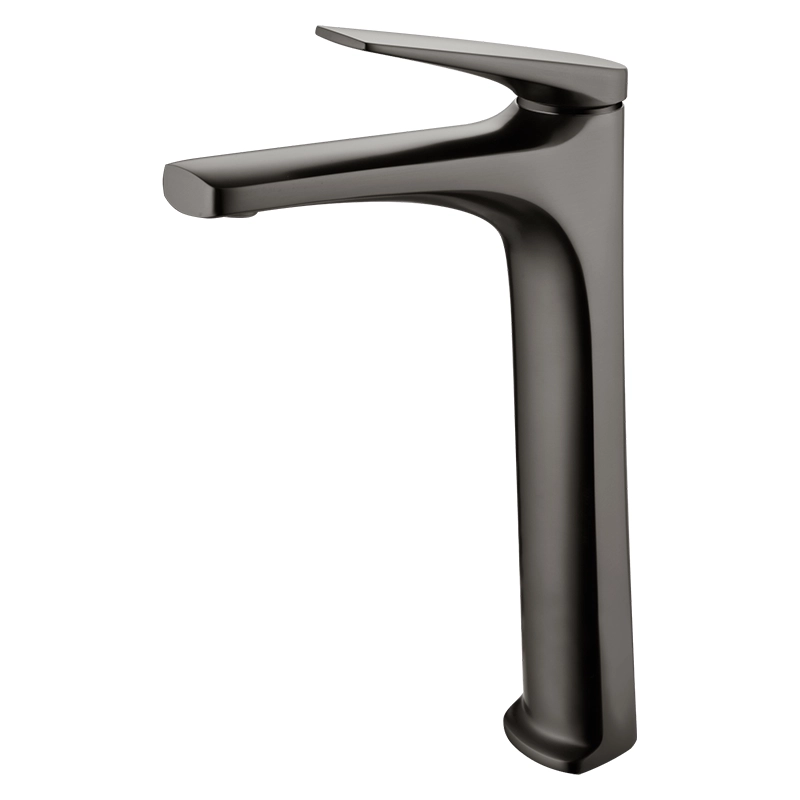 Grifo de lavabo alto Delos Negro