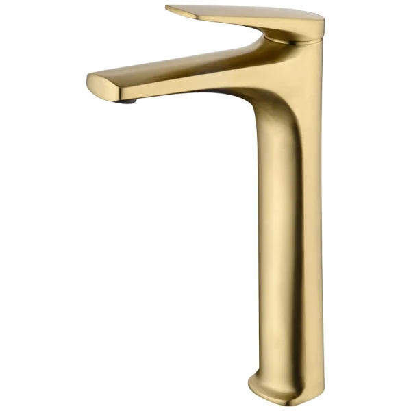 Grifo de lavabo alto Delos Oro