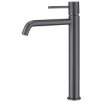 Grifo de lavabo alto Monza Metal Negro Imex