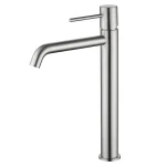 Grifo de lavabo alto Monza Niquel