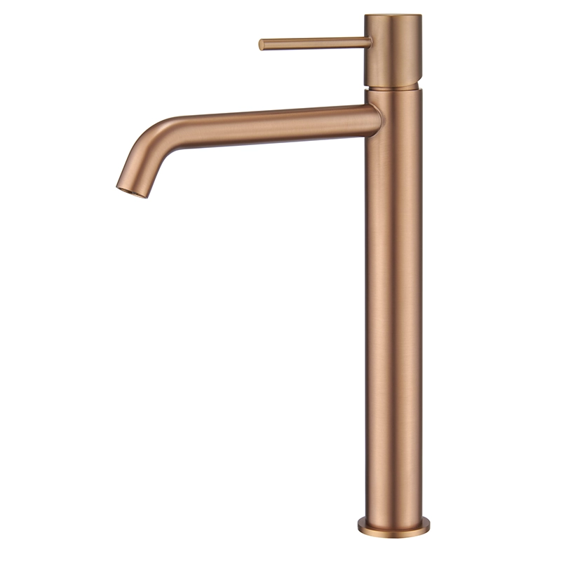 Grifo de lavabo alto Monza Imex RosaOro