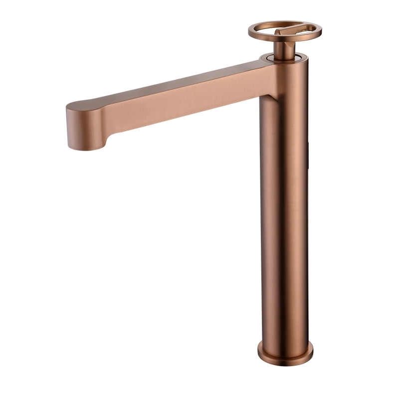 Grifo de lavabo alto Olimpo OroRosa Imex