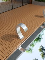 ROCIADOR CASCADA DE PISCINA 20cm IGUAZÚ ACERO S.316 - Imagen 3