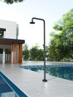 GRIFERÍA DE PISCINA MICHIGAN ACERO S.316 NEGRO MATE - Imagen 3