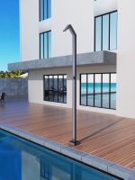 GRIFERÍA DE PISCINA NIÁGARA ACERO S.316 GRIS COBALTO - Imagen 3