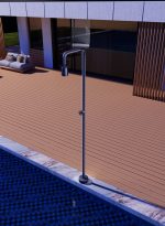 GRIFERÍA DE PISCINA POOL ACERO S.316 AZUL OCEANO - Imagen 3