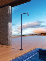 GRIFERÍA DE PISCINA UTAH ACERO S.316 AZUL OCEANO - Imagen 3