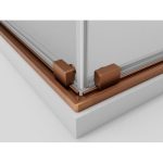 Mampara angular en cobre corredera Twenty - Imagen 2