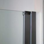 Mampara de ducha rectangular abatible mas lateral fijo Open - Imagen 3