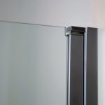 Mampara de ducha 1 puerta abatible con cierre perfil Open - Imagen 3