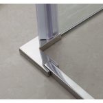 Mampara de acero angular 2 fijos y 2 correderas Moving - Imagen 2