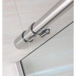 Mampara de acero angular 2 fijos y 2 correderas Moving - Imagen 4