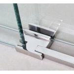 Mampara de acero angular 2 fijos y 2 correderas Moving - Imagen 6