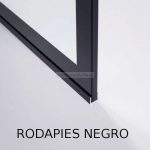 Mampara de baño con cuadros fijo más abatible Chess - Imagen 5