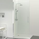 Mampara de ducha de una puerta abatible Open free