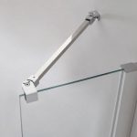 Mampara de ducha serigrafiada 1 fijo + 1 abatible Open - Imagen 4