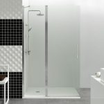 Mampara un fijo más una puerta abatible Open free