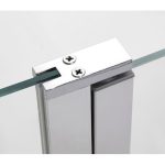 Mampara con 2 puertas abatibles y 1 fijo en el lado Open - Imagen 2