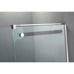 Mampara frontal 2 fijos más 2 correderas acero Vetru - Imagen 3