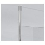 Mampara fija de vidrio con mástil al techo - Imagen 3