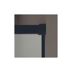 Mampara de ducha rectangular en negro Basic - Imagen 6