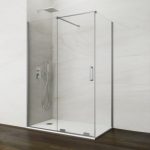 Mampara rectangular fijo y corredera más lateral Kenna