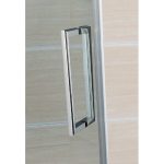 Mampara de acero rectangular 2 fijos y 1 corredera Moving - Imagen 5