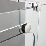 Mampara corredera más lateral fijo en acero Vetrum - Imagen 2