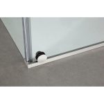 Mampara corredera más lateral fijo en acero Vetrum - Imagen 3