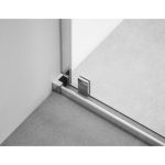 Mampara rectangular corredera sin perfil superior Vitro - Imagen 3