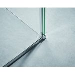 Mampara rectangular corredera sin perfil superior Vitro - Imagen 5