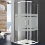 Mampara semicircular 2 fijos y 2 puertas correderas Titan - Imagen 3