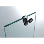 Mampara semicircular 2 fijos y 2 puertas correderas Titan - Imagen 3