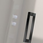 Mampara negra 2 fijos + 2 puertas correderas Glasé - Imagen 3