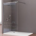 Mampara de baño fija acero inox Fresh Salomón
