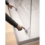 Mampara de ducha fijo más puerta corredera Bella - Imagen 2