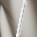 Mampara rectangular blanco mate corredera y lateral fijo Delta - Imagen 2