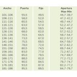 Mampara de ducha fijo más corredera sin perfil Moka - Imagen 4
