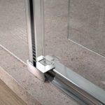 Mampara de ducha fijo más puerta corredera Yoko - Imagen 2