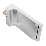 VALAZ Caño cascada cromado TJ007 con rosca 1