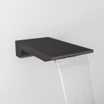 VALAZ Caño cascada negro mate TJ007 con rosca 1 - Imagen 3