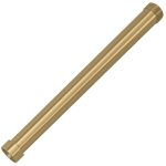 VALAZ Tubo alargador ducha oro mate 30 cm con protección PVD