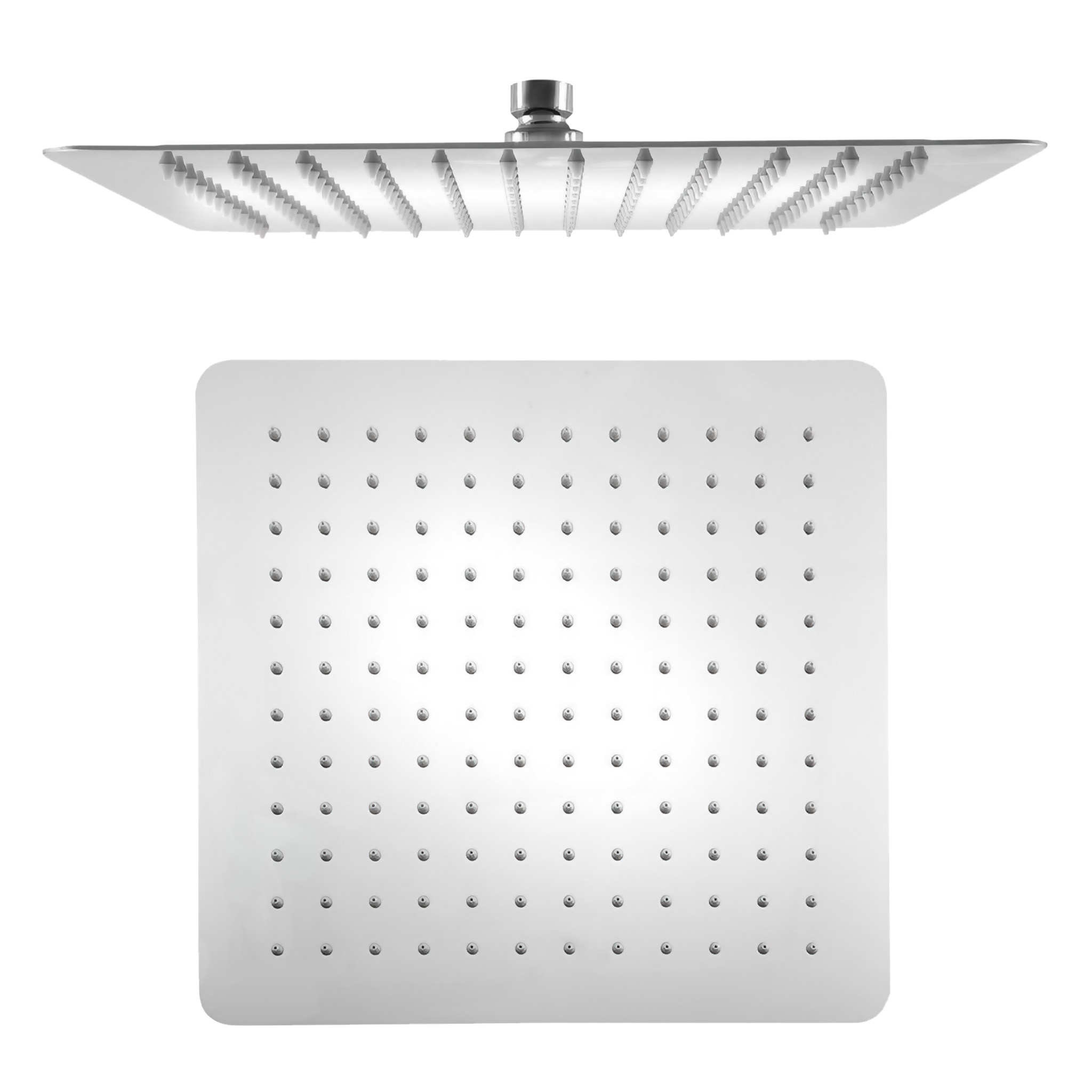 FOTO-ROCIADOR VALAZ Rociador cuadrado 25cm acero inox cromo - Imagen 1