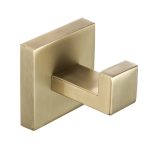 VALAZ Percha cuadrada dorado cepillado