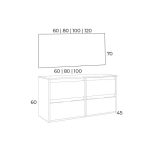 Mueble de Baño VESUBIO 120 - Imagen 19