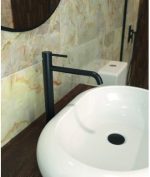 Grifo Negro Caño Alto De Lavabo Sirio IO - Imagen 2